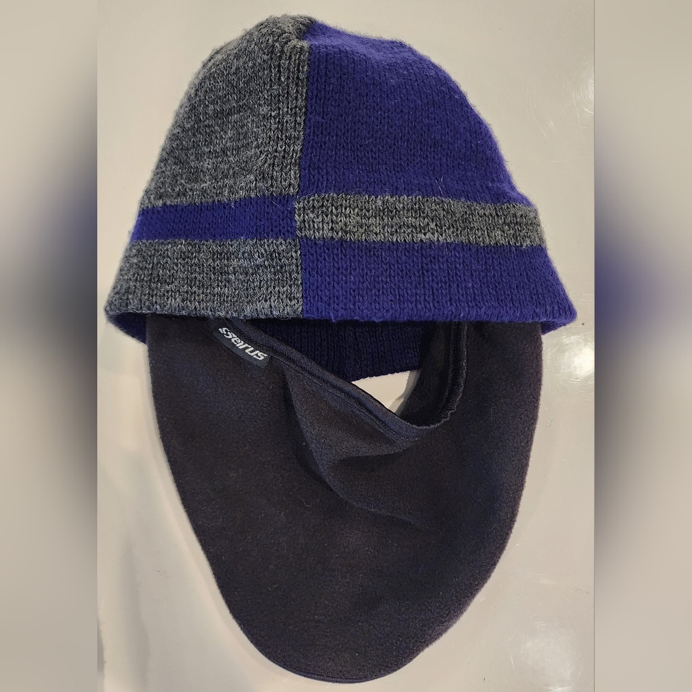 Seirus Beanie Quick Clava Drop Down Neck Cover, Unisex, Acrylic Knit